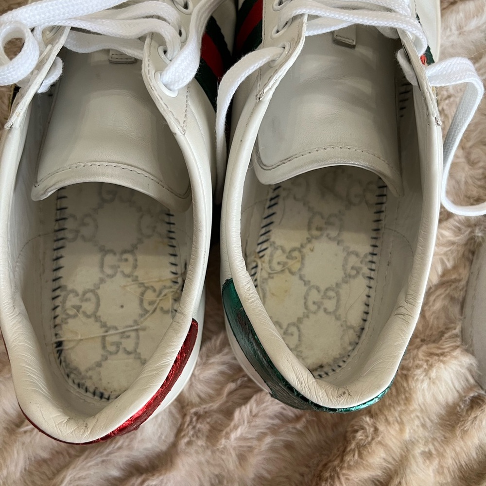 Gucci Ace Rooster Sneaker Size 38 - Picture 11 of 11
